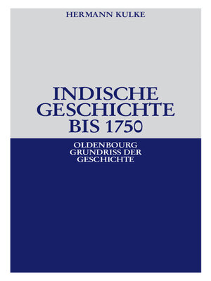 cover image of Indische Geschichte bis 1750